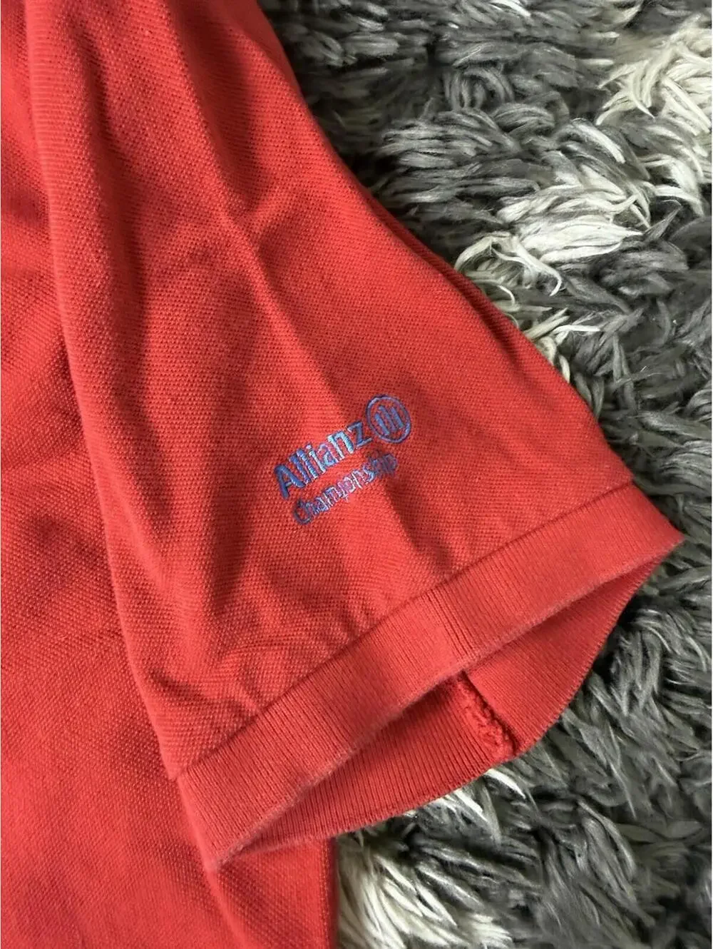 Vintage 90s Polo Ralph Lauren Golf Shirt Men’s Medium Red Single Stitch USA Made